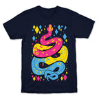 Pride Snakes: Pansexual T-Shirt