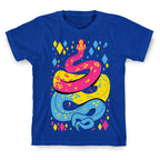 Pride Snakes: Pansexual T-Shirt