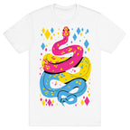 Pride Snakes: Pansexual T-Shirt
