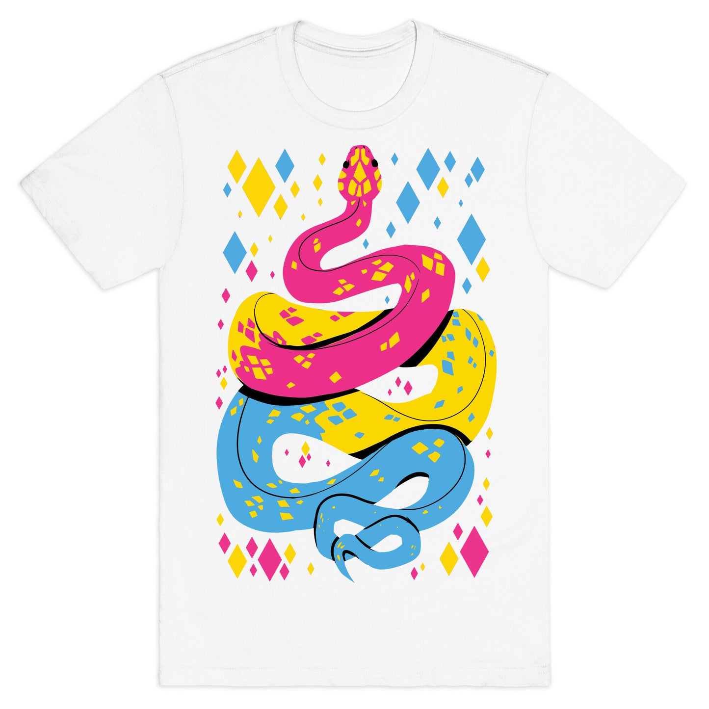 Pride Snakes: Pansexual T-Shirt