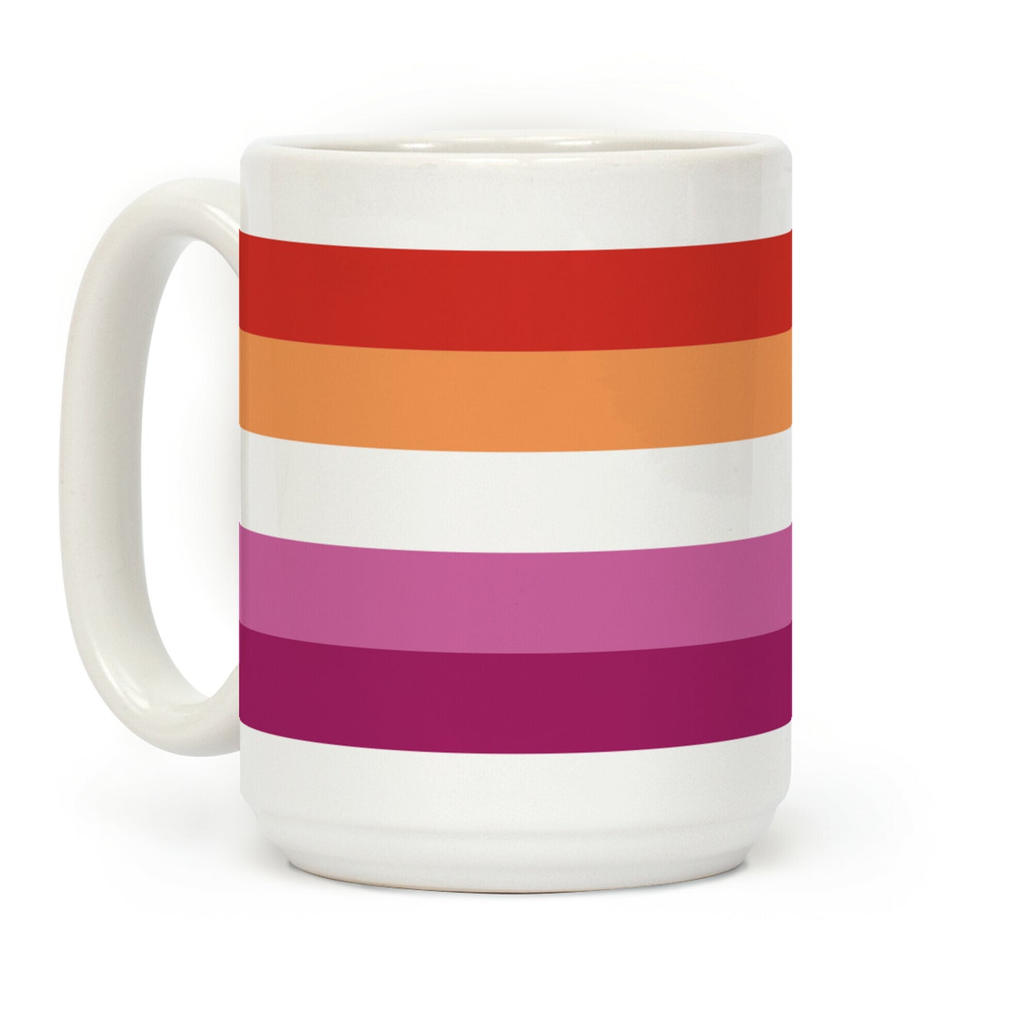 Lesbian Pride Flag Coffee Mug