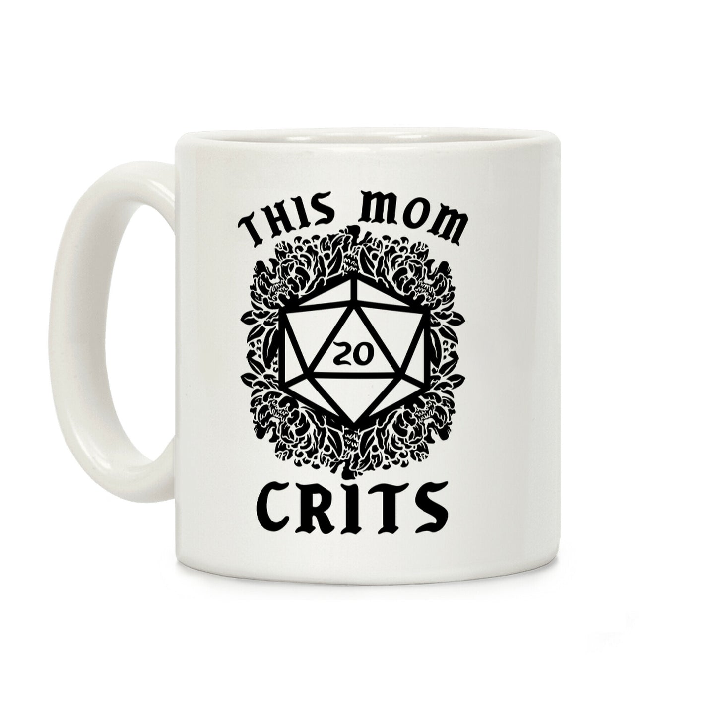 This Mom Crits D20 Coffee Mug