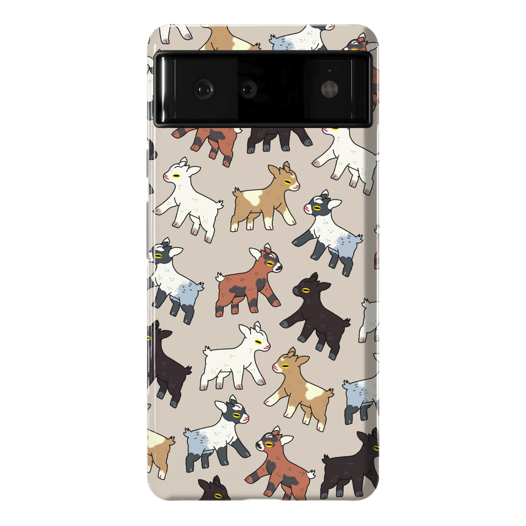 Baby Goats On Baby Goats Pattern Phone Case