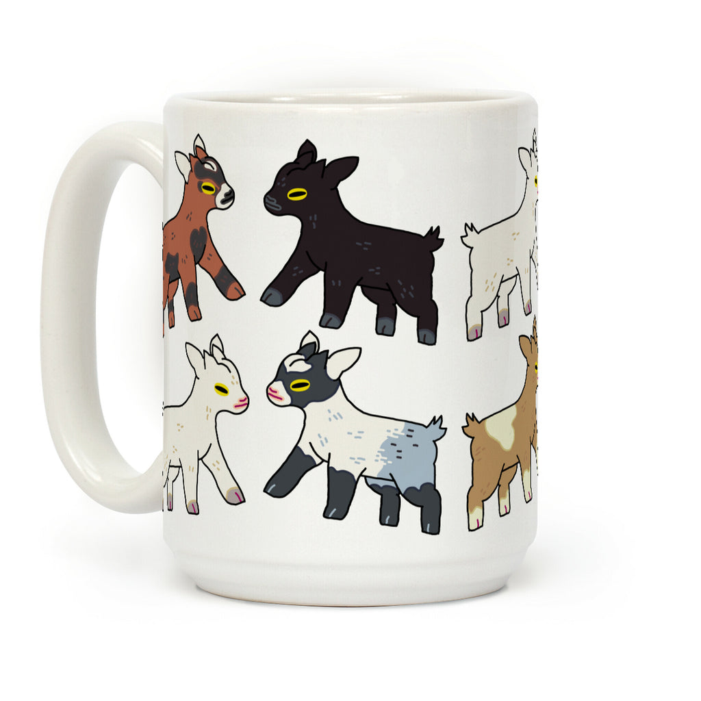 Baby Goats On Baby Goats Pattern Coffee Mug