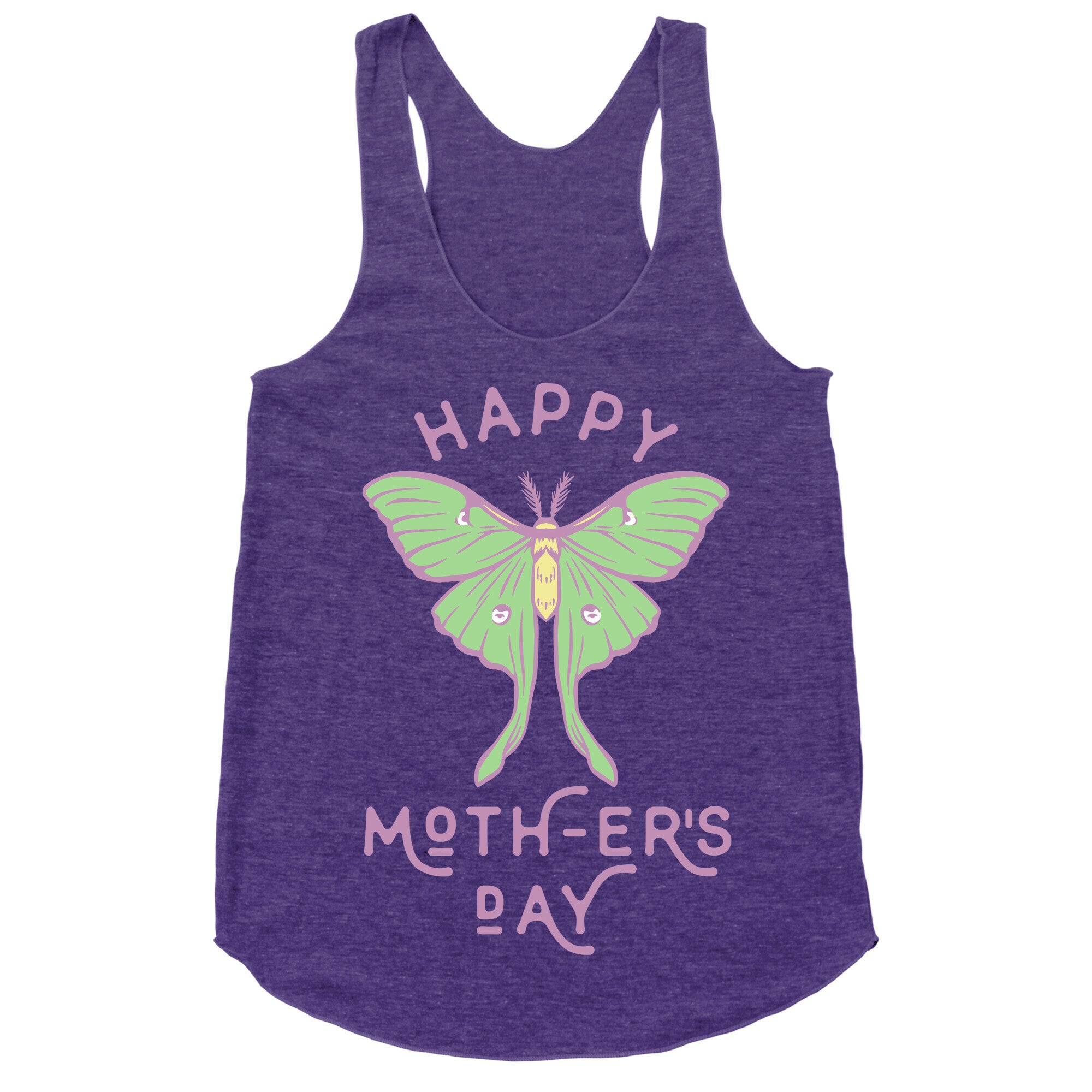 Happy Moth-er's Day Racerback Tank