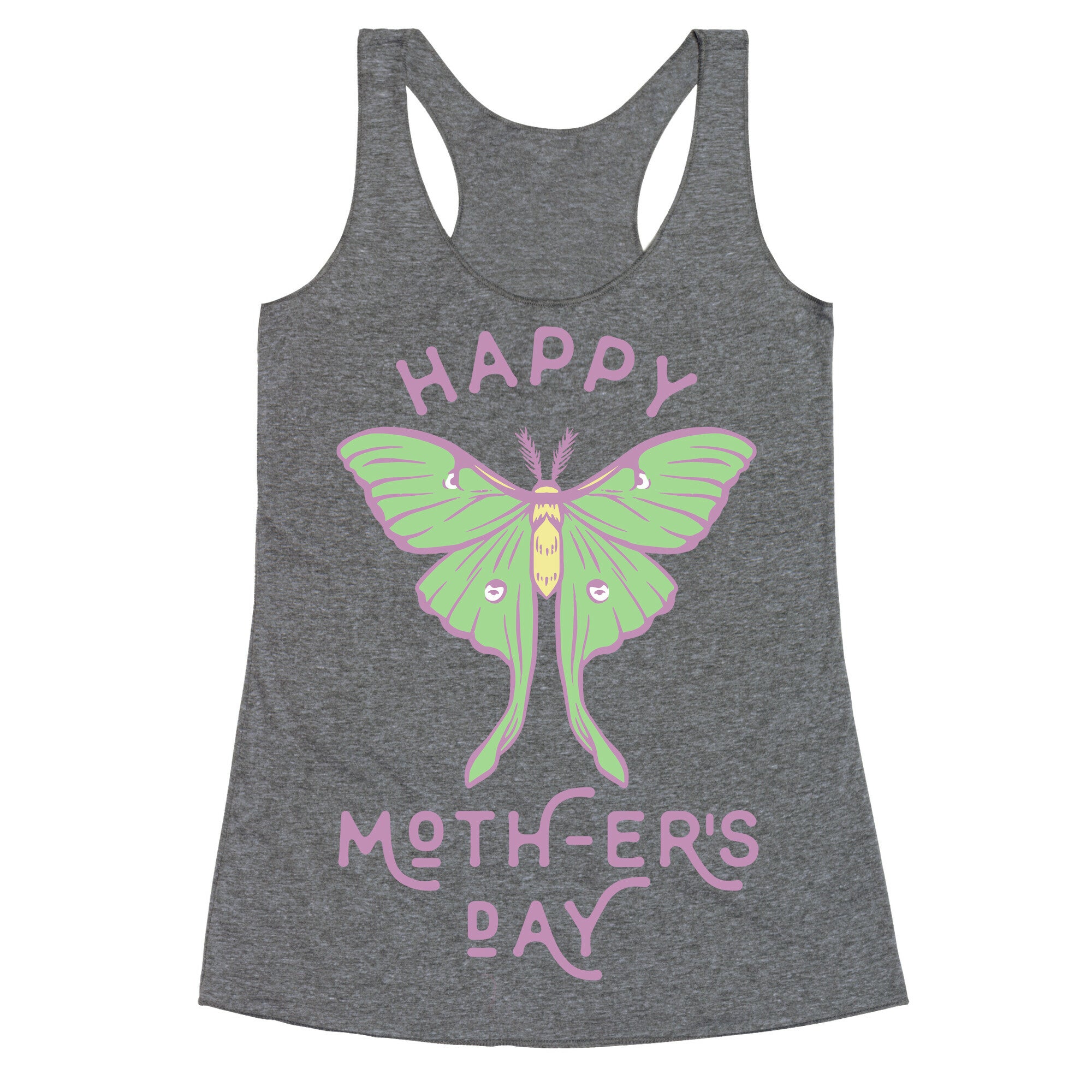 Happy Moth-er's Day Racerback Tank