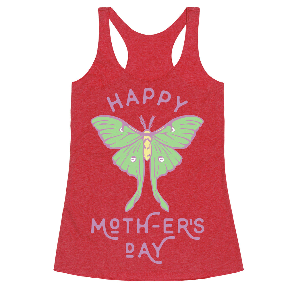Happy Moth-er's Day Racerback Tank