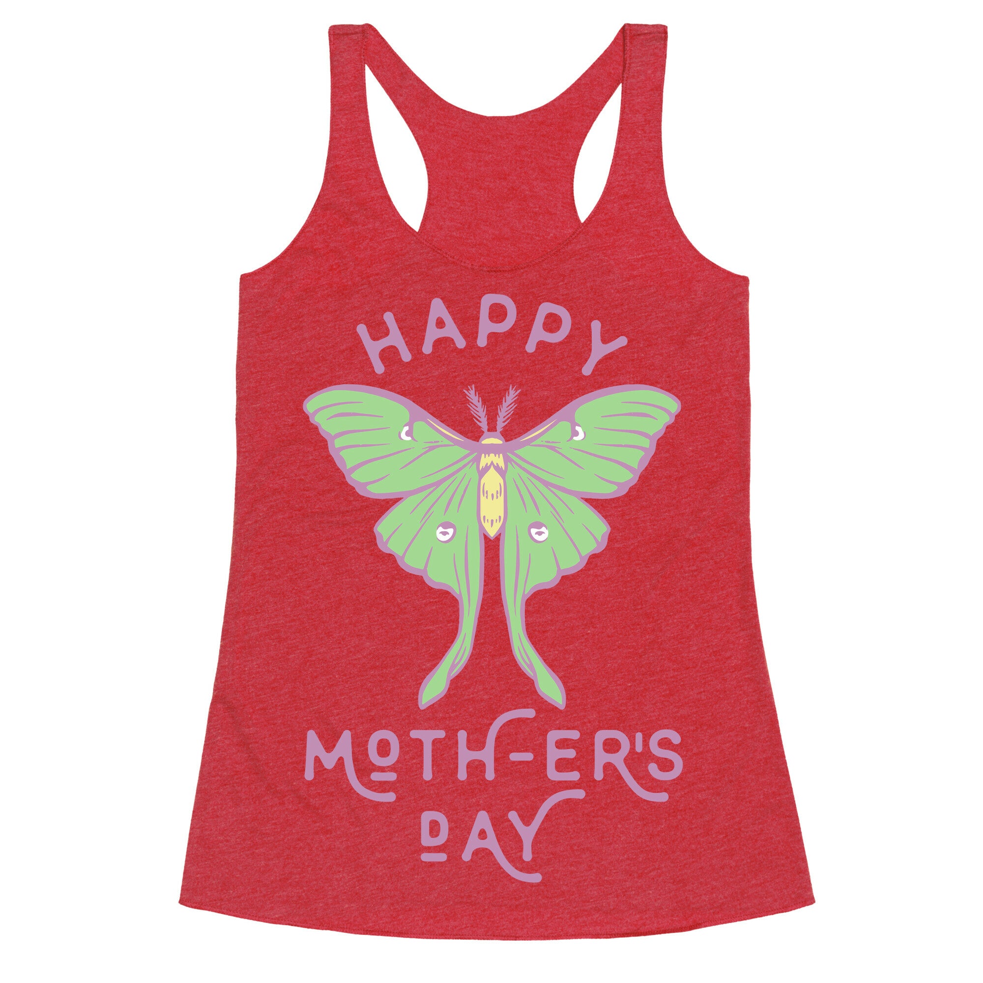 Happy Moth-er's Day Racerback Tank