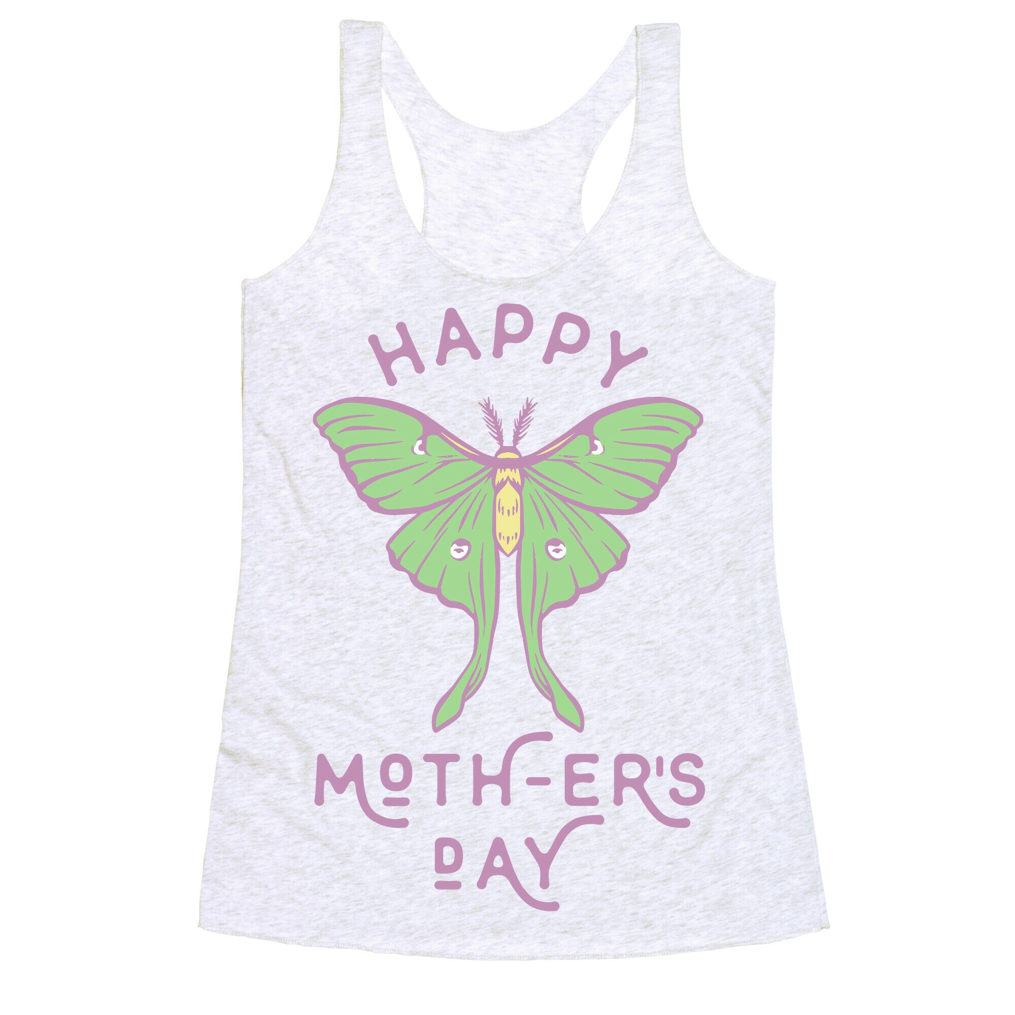 Happy Moth-er's Day Racerback Tank