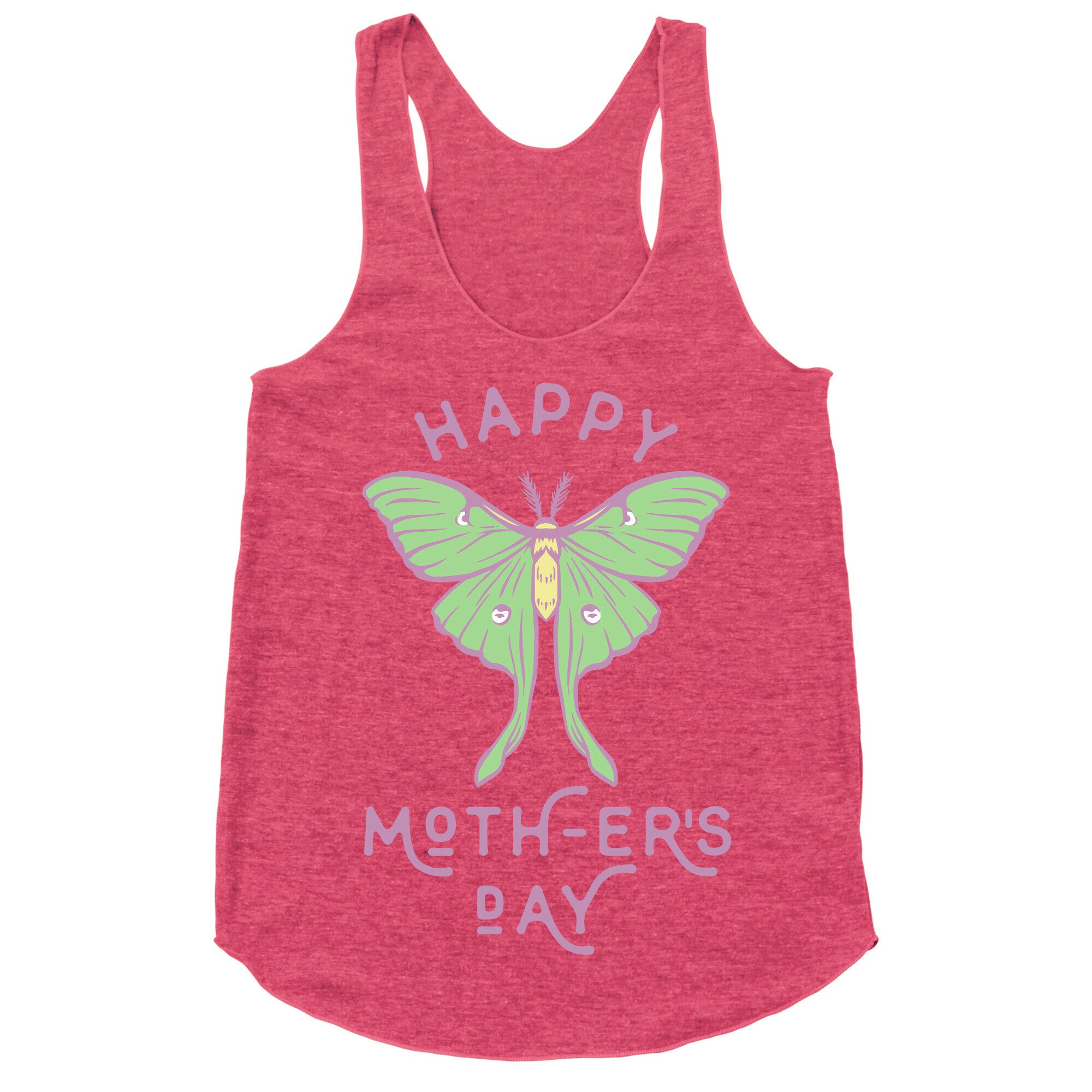 Happy Moth-er's Day Racerback Tank