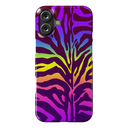 Rainbow Zebra Phone Case