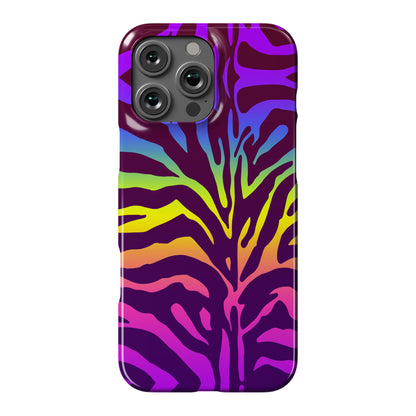 Rainbow Zebra Phone Case