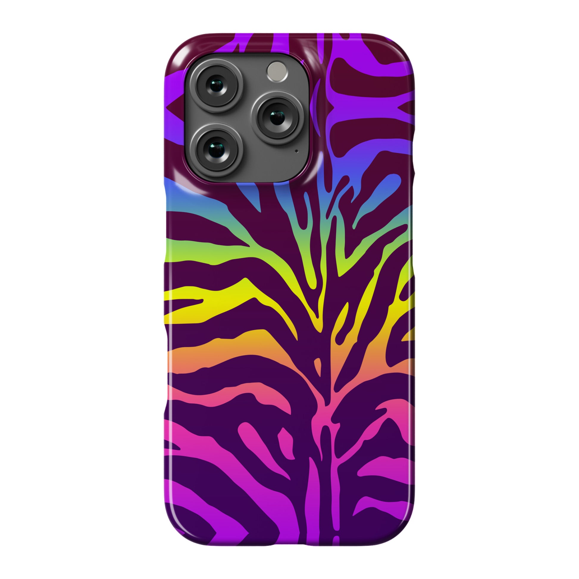 Rainbow Zebra Phone Case