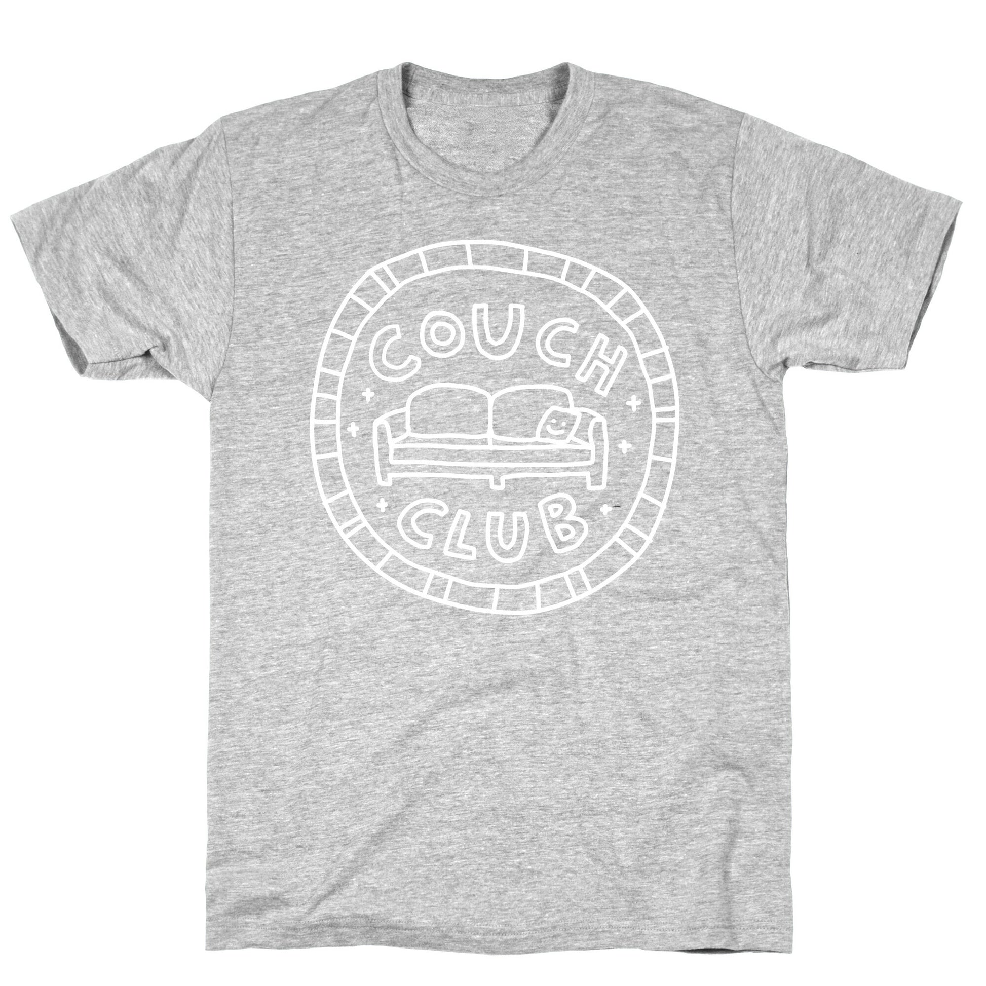 Couch Club Membership Badge T-Shirt