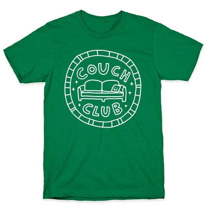 Couch Club Membership Badge T-Shirt