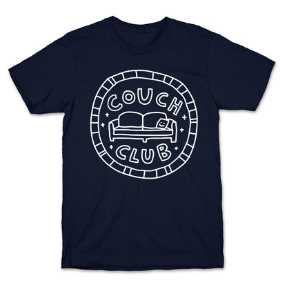 Couch Club Membership Badge T-Shirt