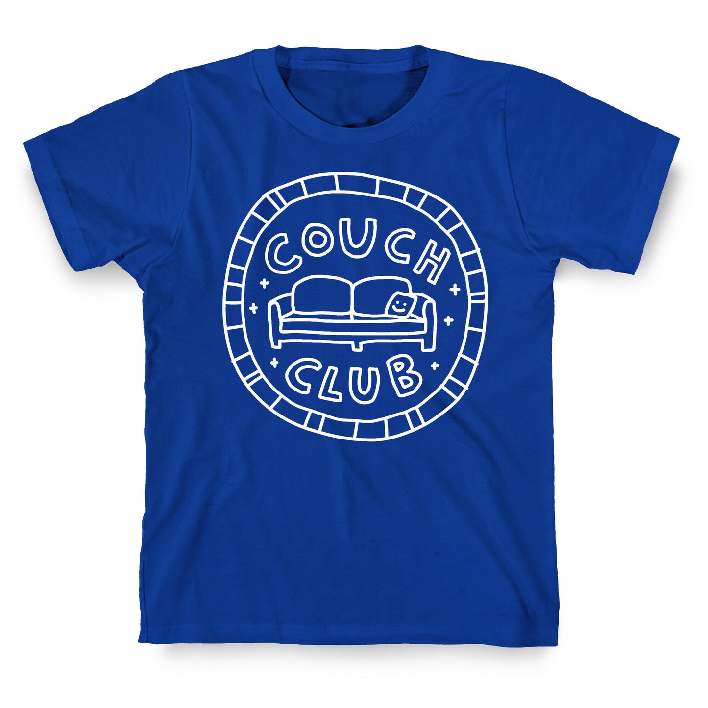 Couch Club Membership Badge T-Shirt