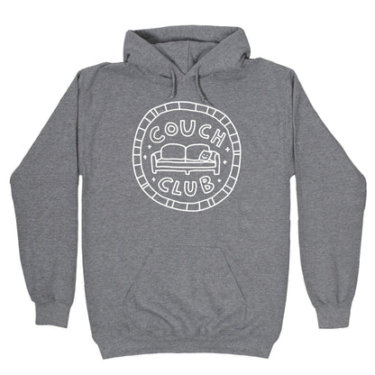 Couch Club Membership Badge Hoodie