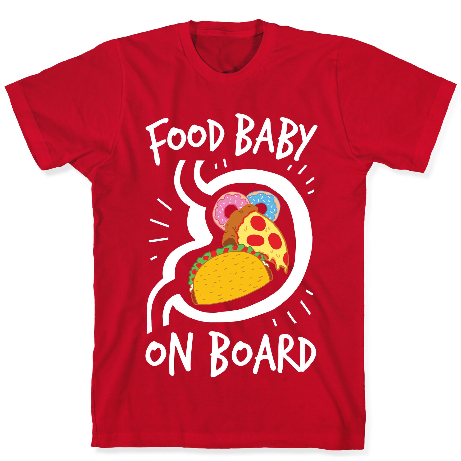 Food Baby On Board T-Shirt