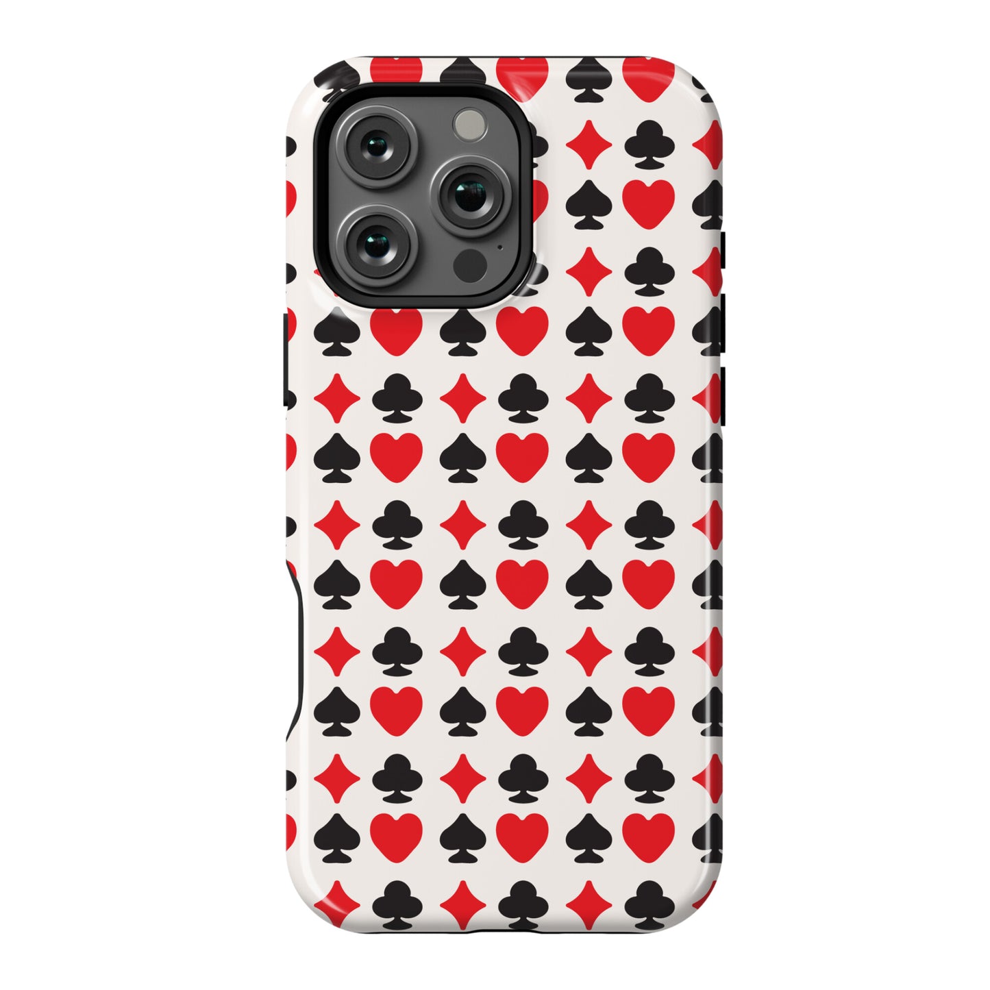 Card Deck Symbols Pattern Phone Case