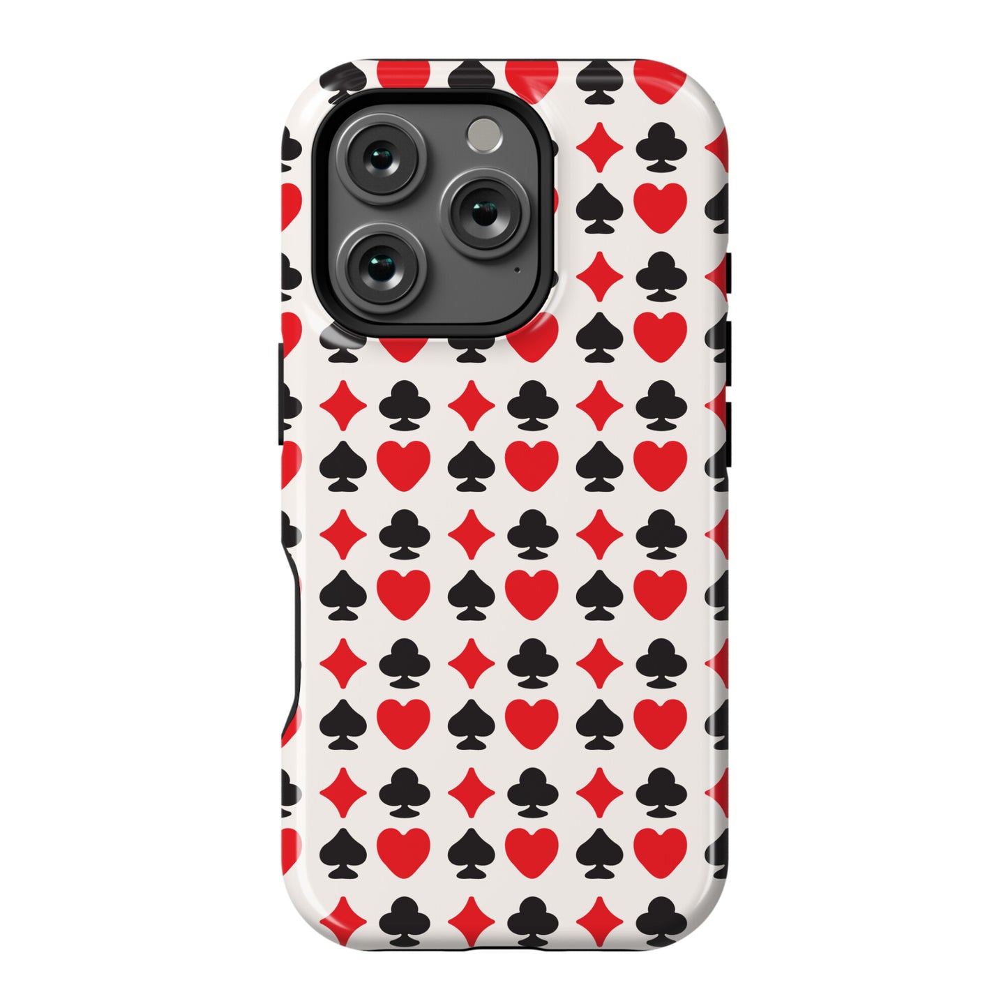 Card Deck Symbols Pattern Phone Case