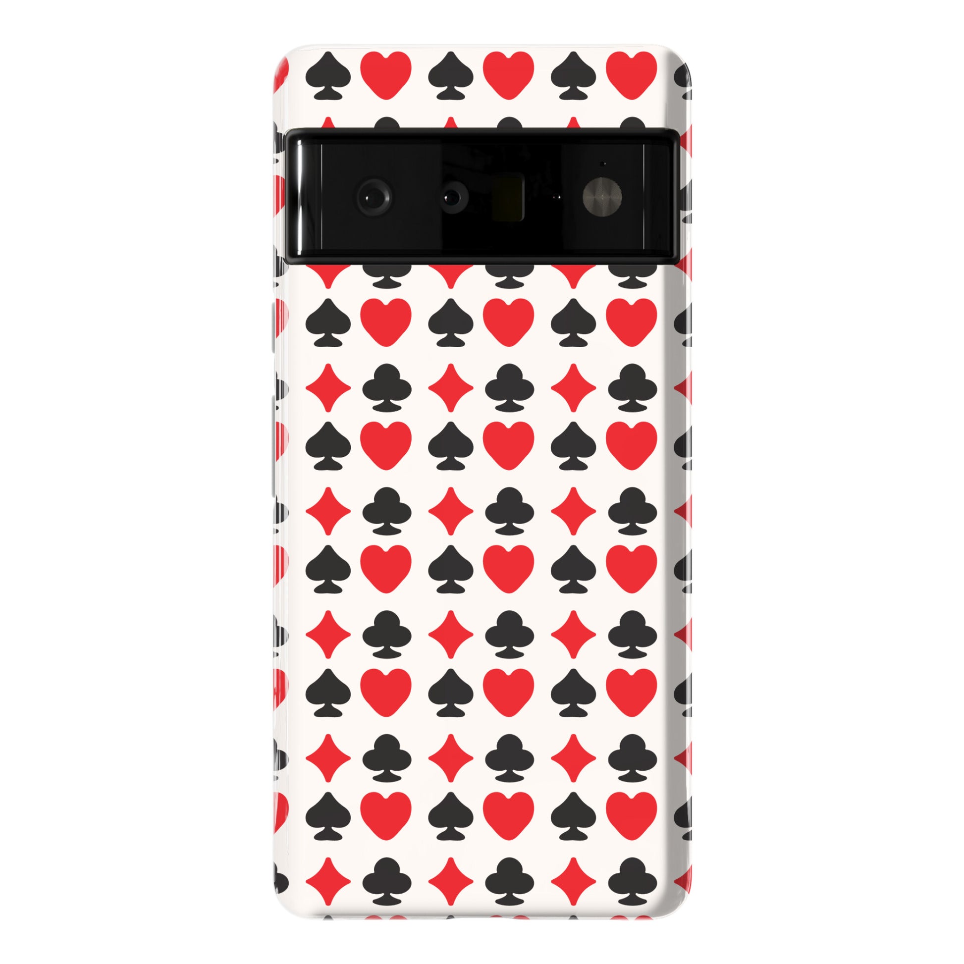 Card Deck Symbols Pattern Phone Case