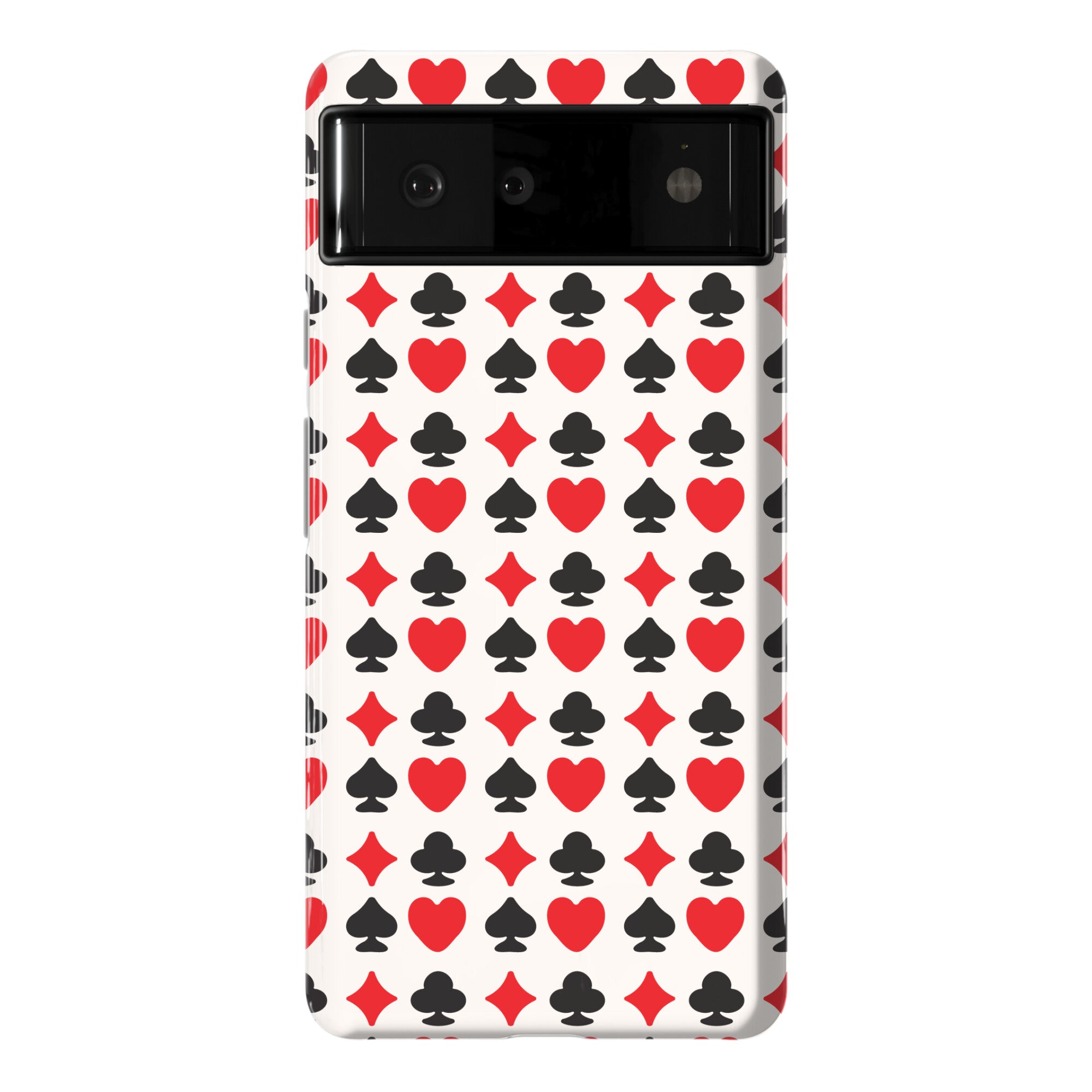 Card Deck Symbols Pattern Phone Case