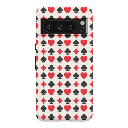 Card Deck Symbols Pattern Phone Case