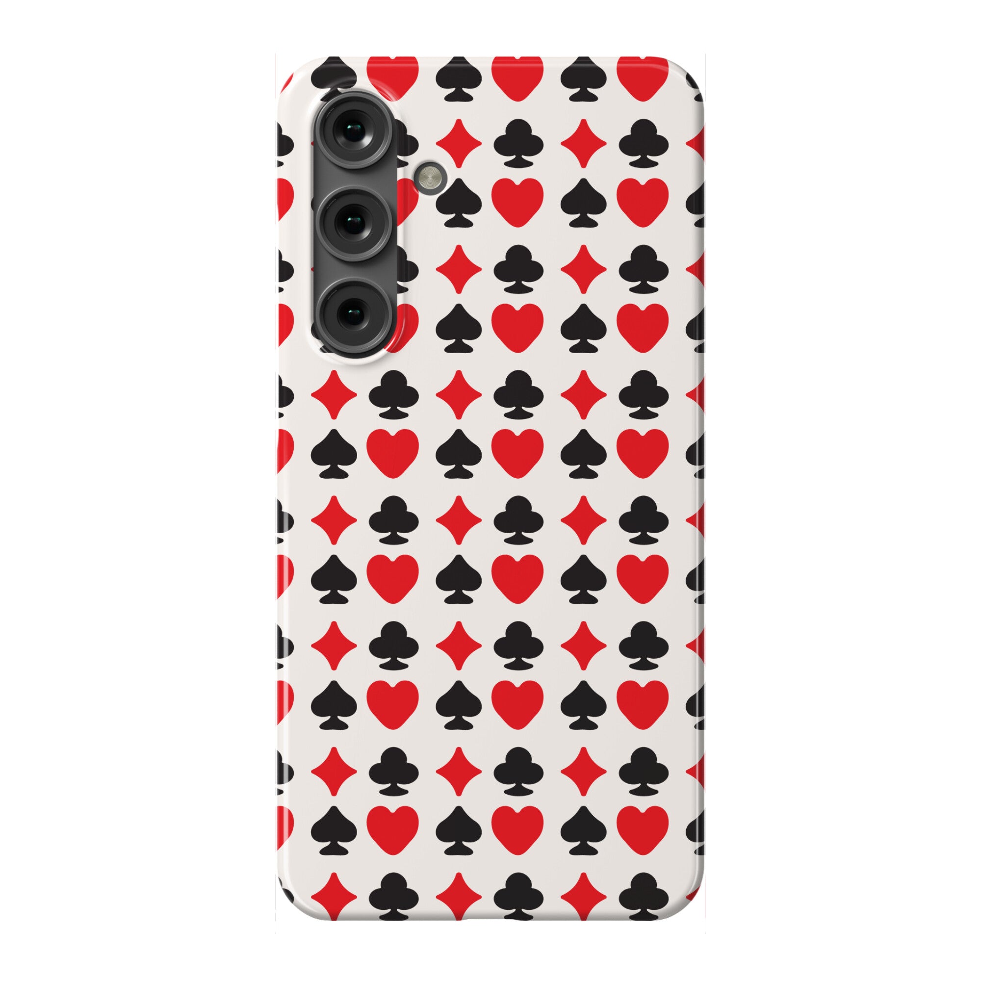 Card Deck Symbols Pattern Phone Case