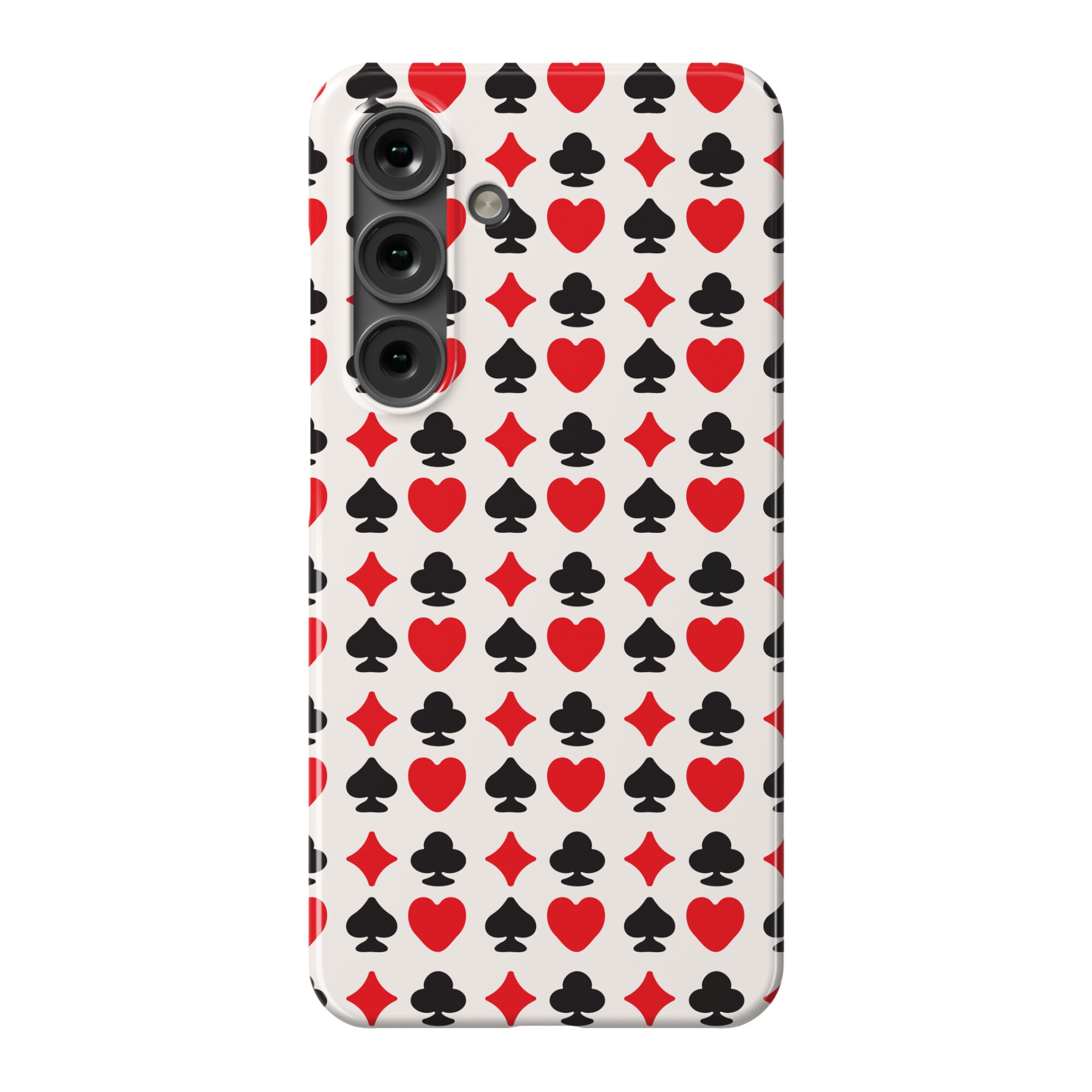 Card Deck Symbols Pattern Phone Case