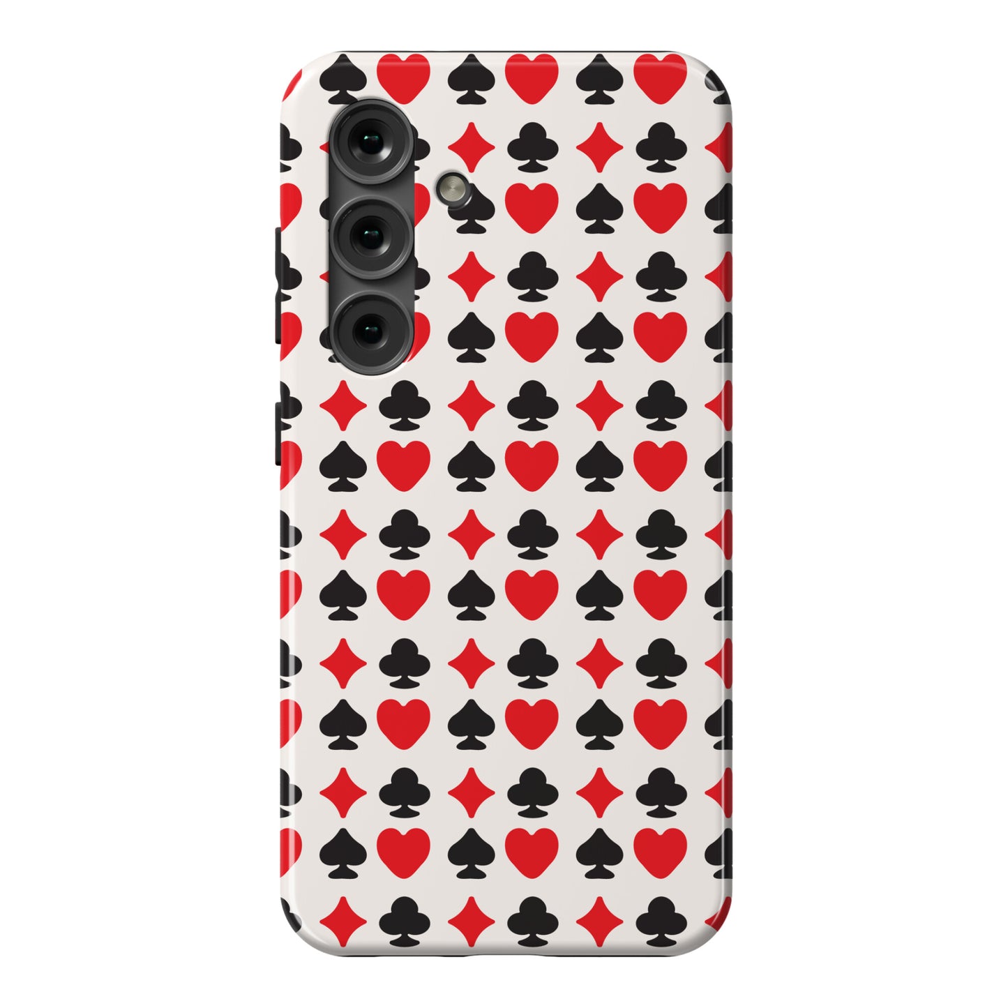 Card Deck Symbols Pattern Phone Case