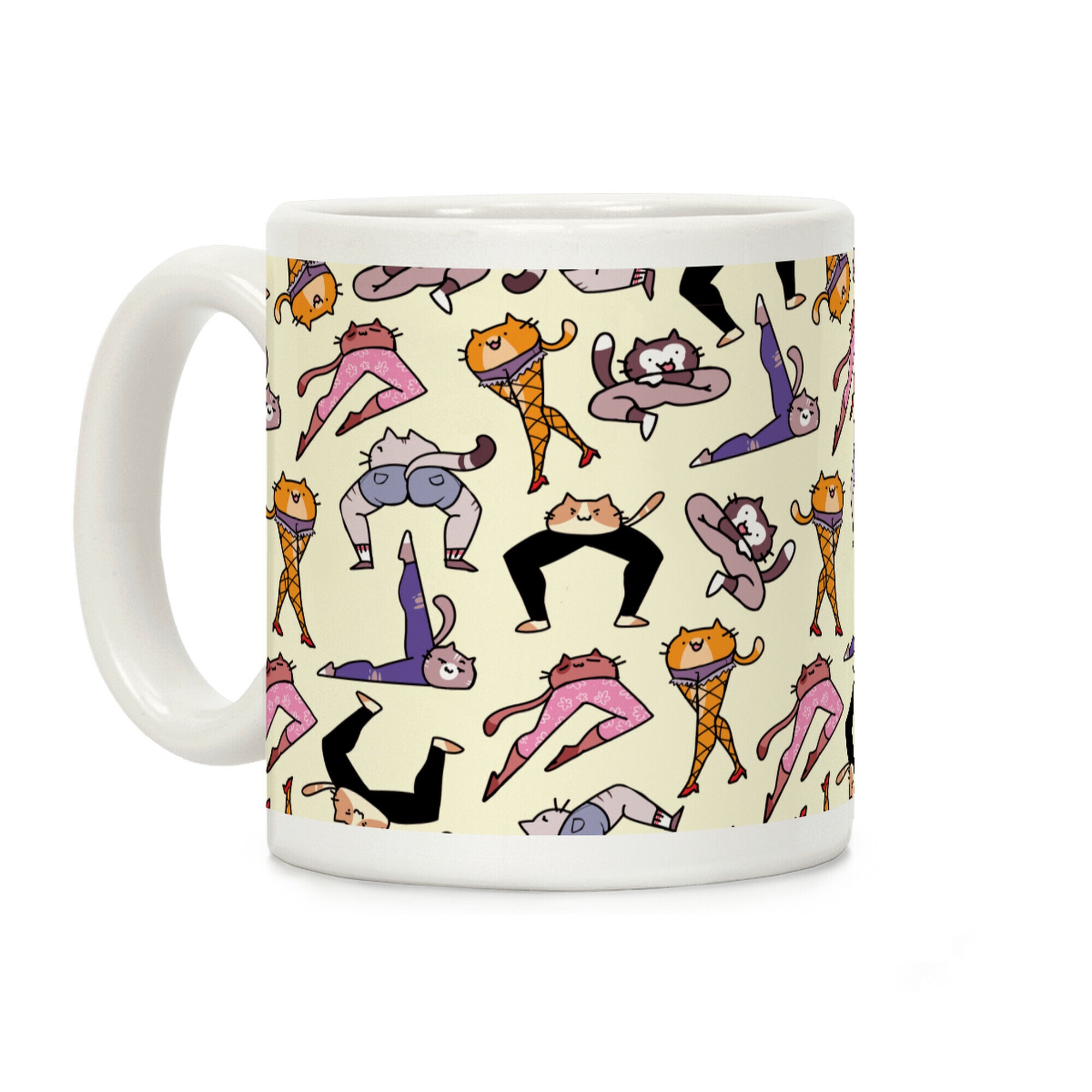 Leggy Cats Coffee Mug
