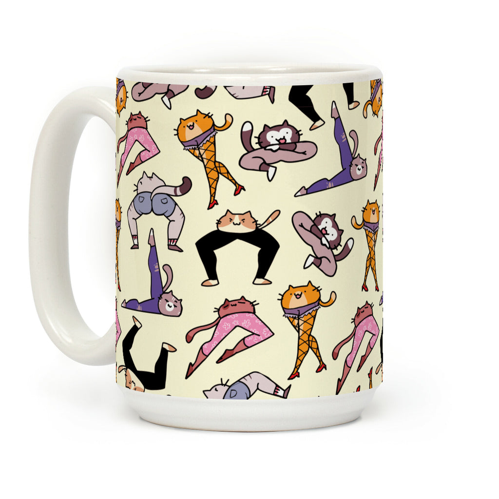 Leggy Cats Coffee Mug