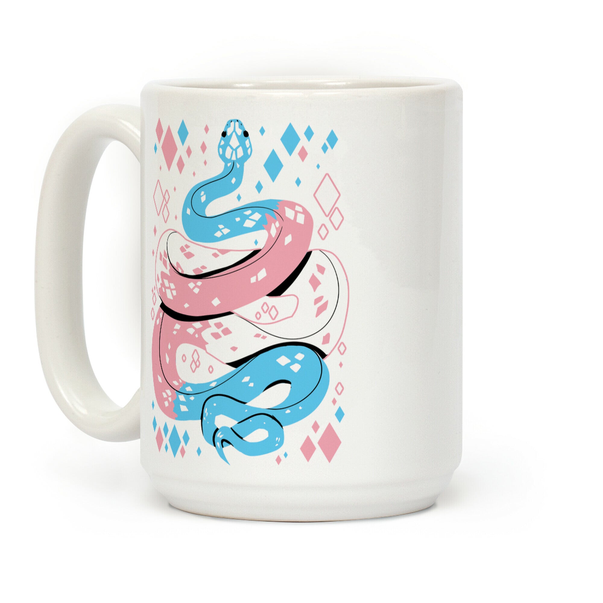 Pride Snakes: Trans Coffee Mug