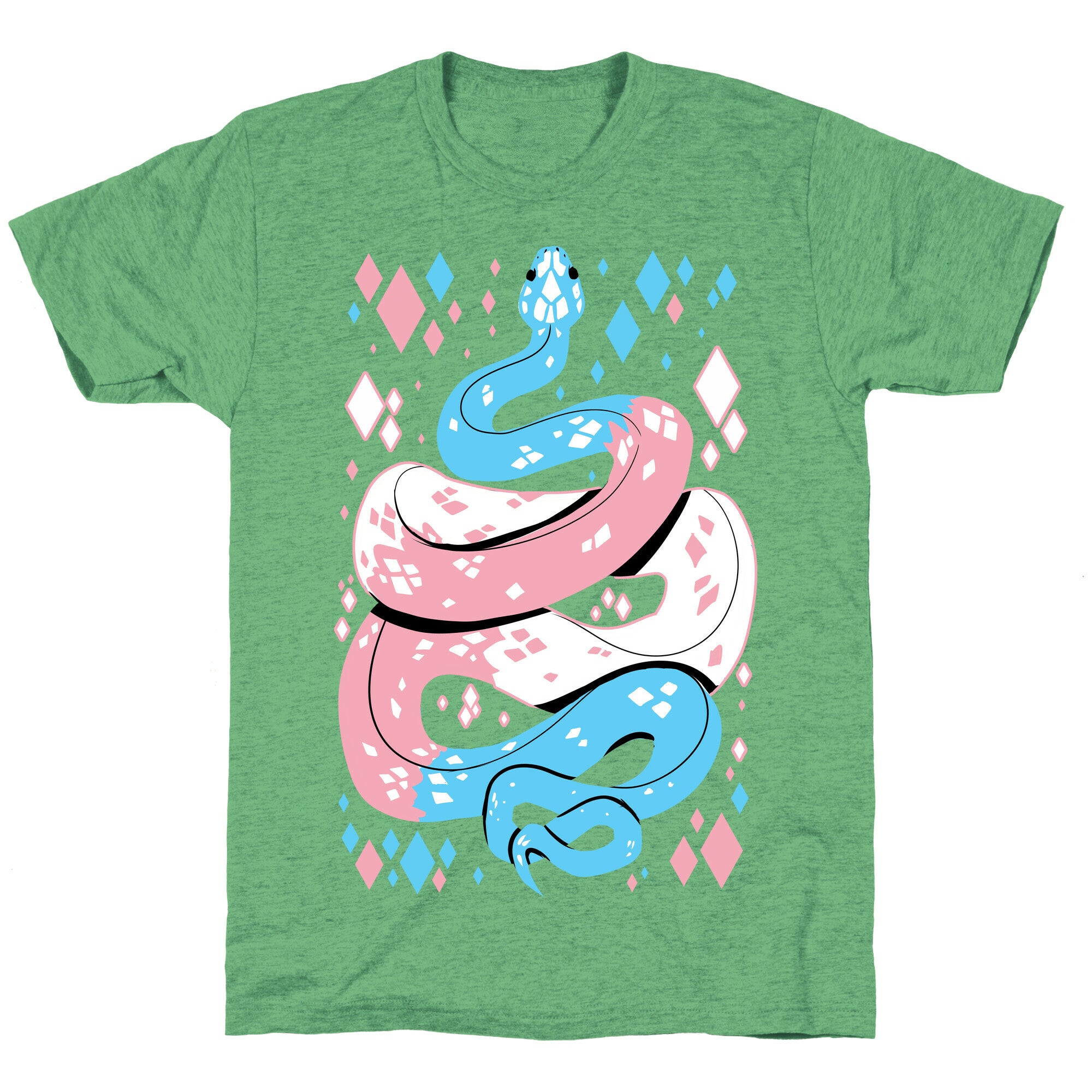 Pride Snakes: Trans Unisex Triblend Tee