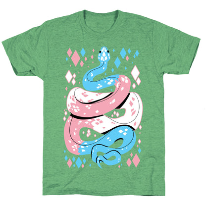 Pride Snakes: Trans Unisex Triblend Tee