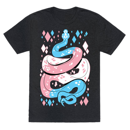 Pride Snakes: Trans Unisex Triblend Tee