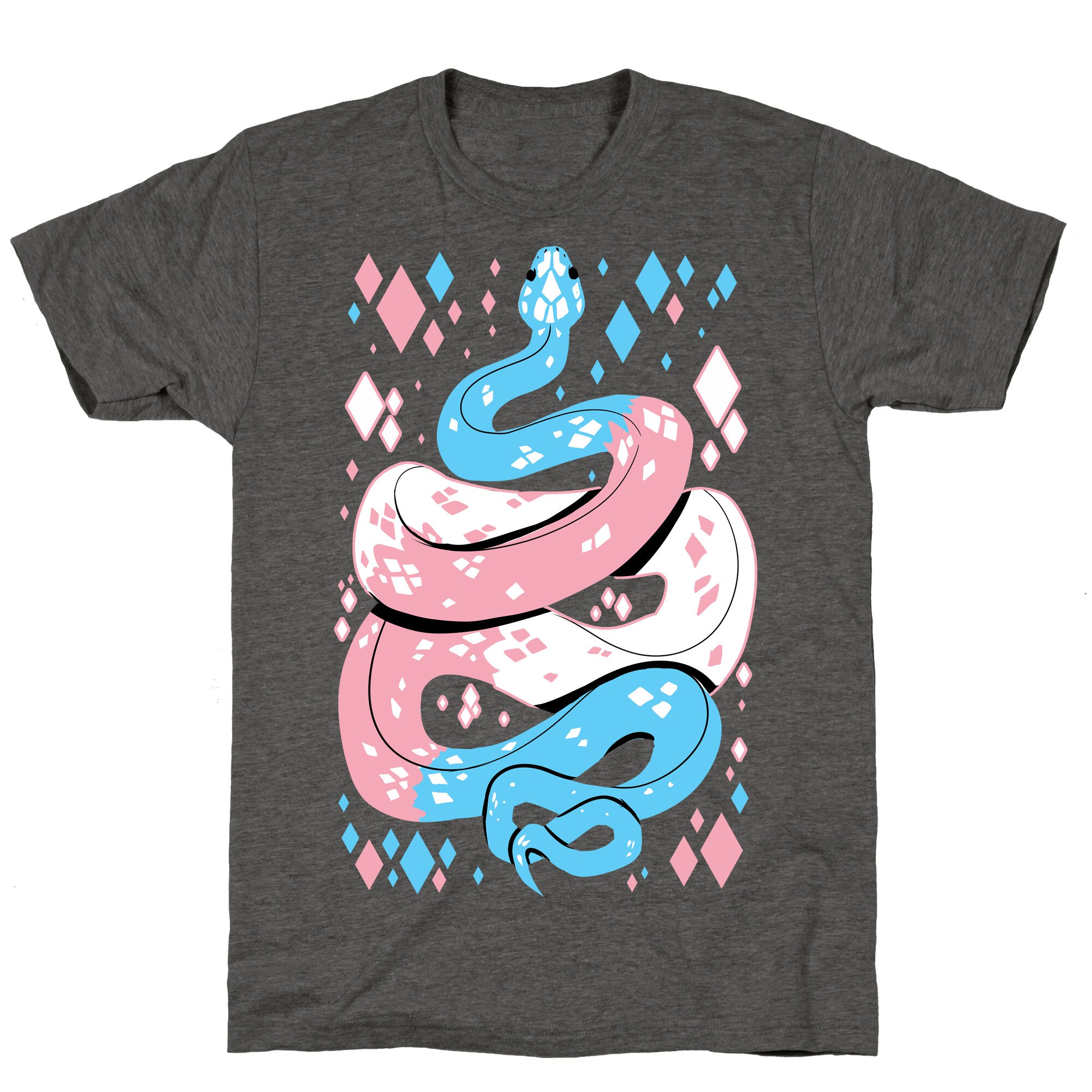 Pride Snakes: Trans Unisex Triblend Tee
