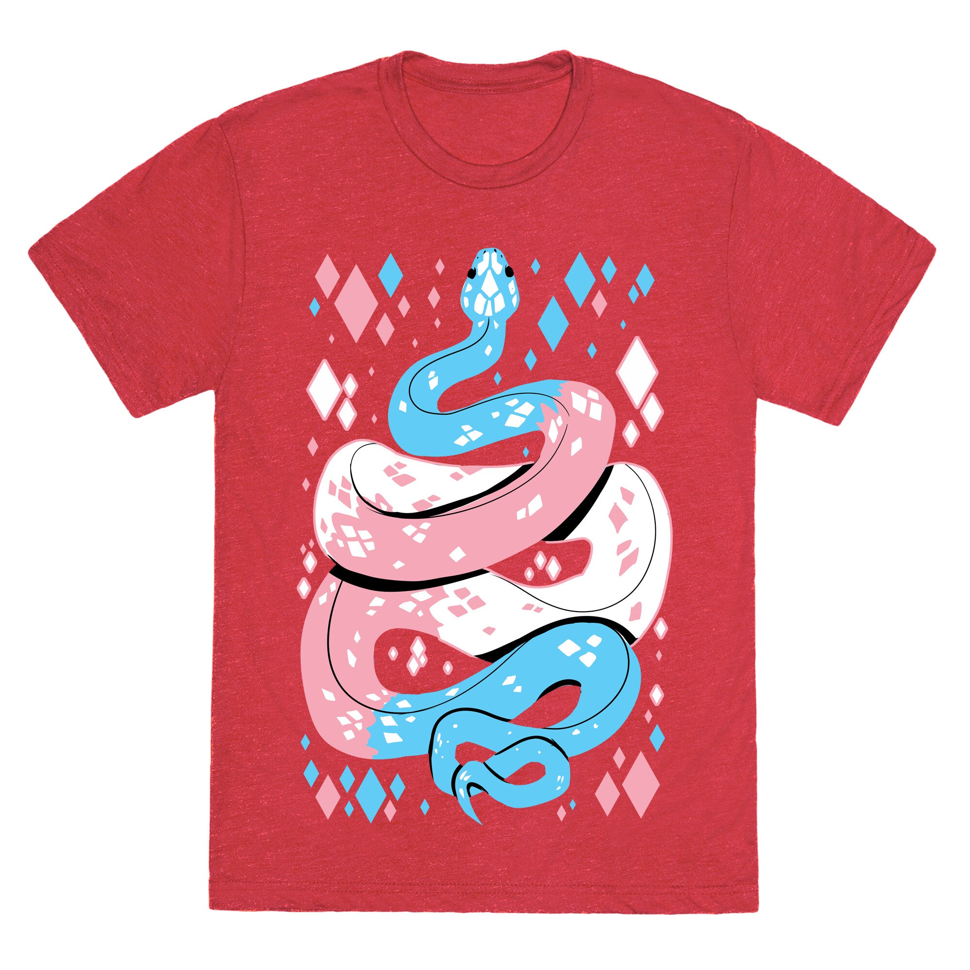 Pride Snakes: Trans Unisex Triblend Tee