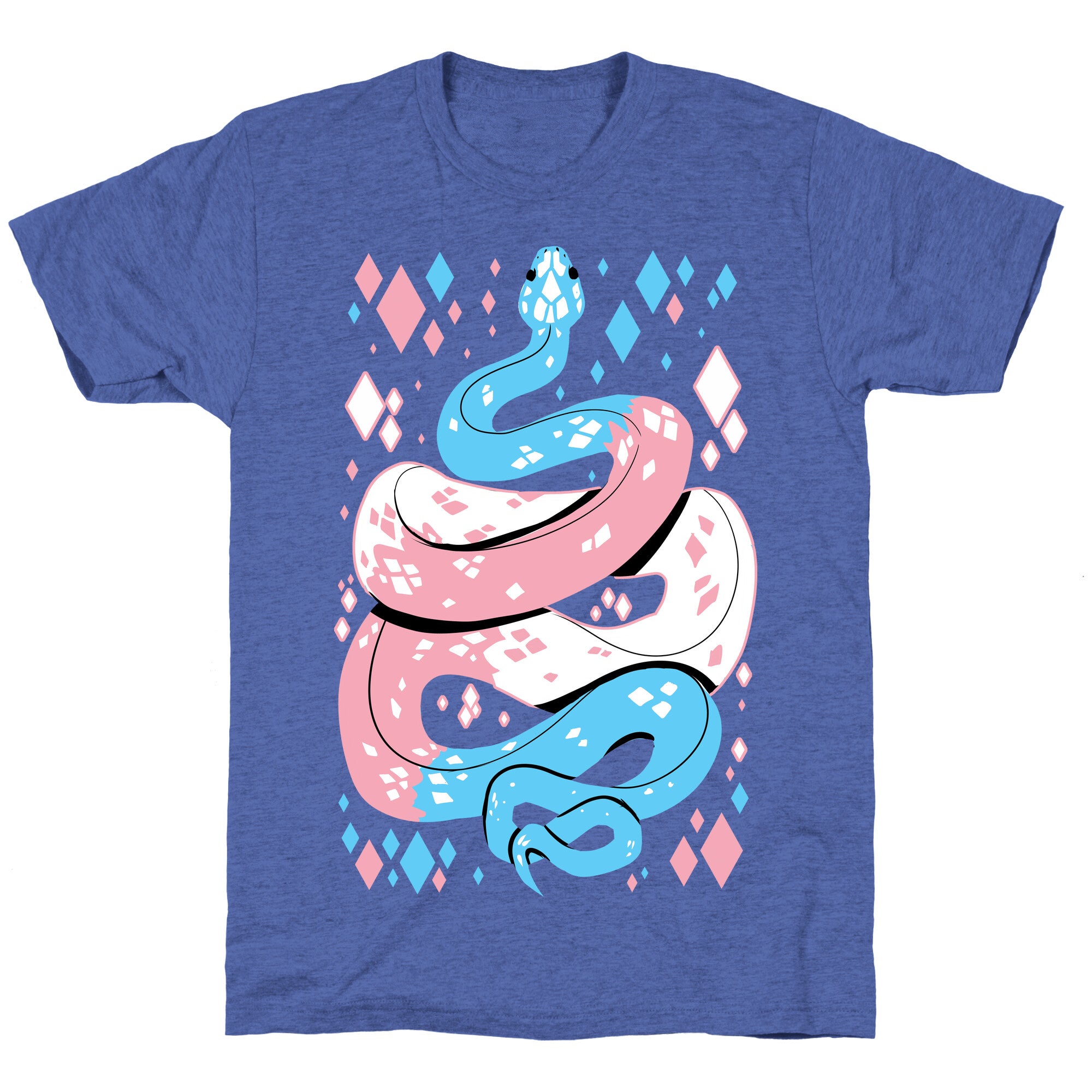 Pride Snakes: Trans Unisex Triblend Tee