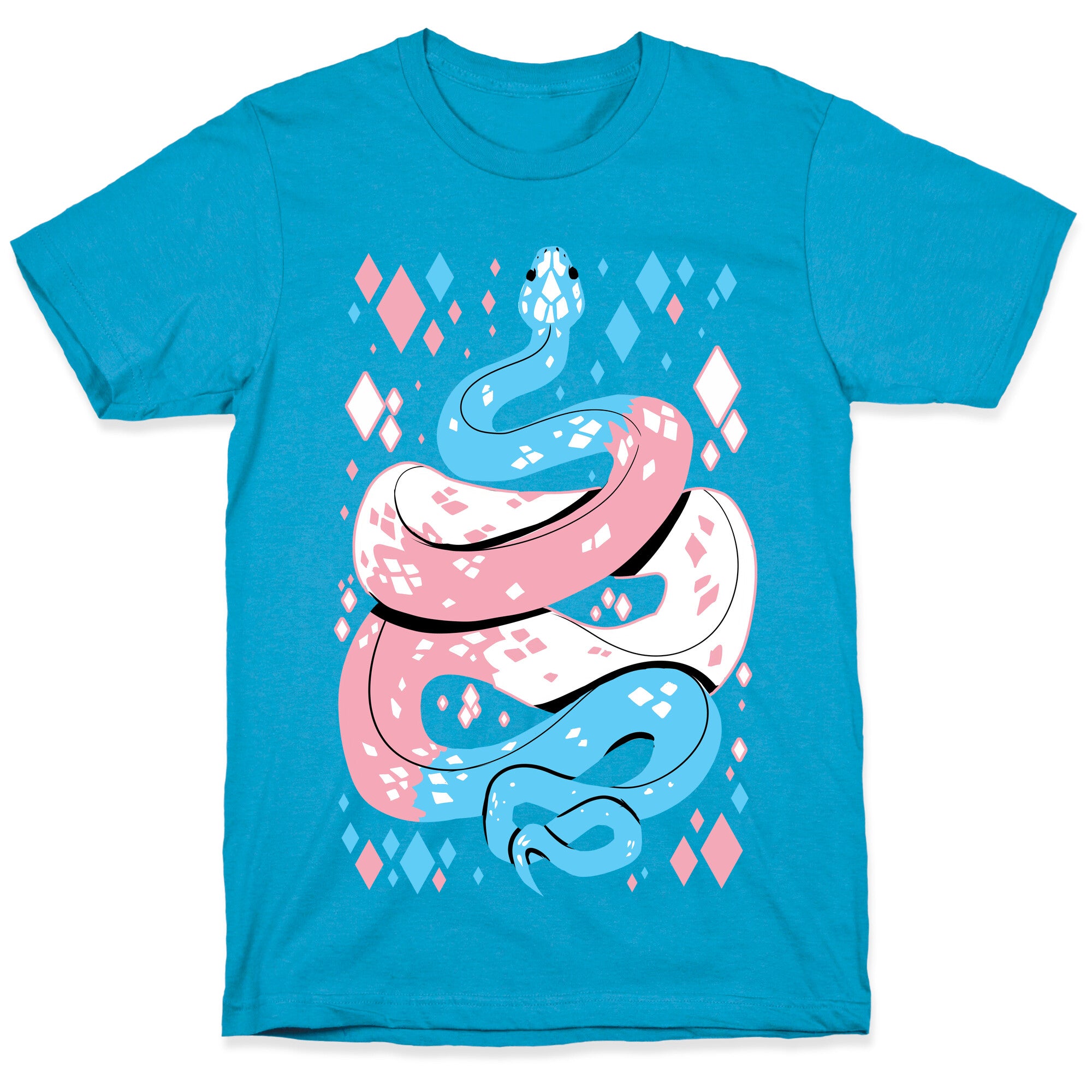 Pride Snakes: Trans Unisex Triblend Tee