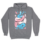 Pride Snakes: Trans Hoodie