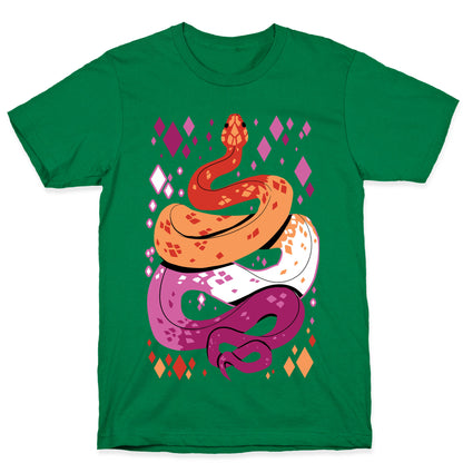 Pride Snakes: Lesbian T-Shirt
