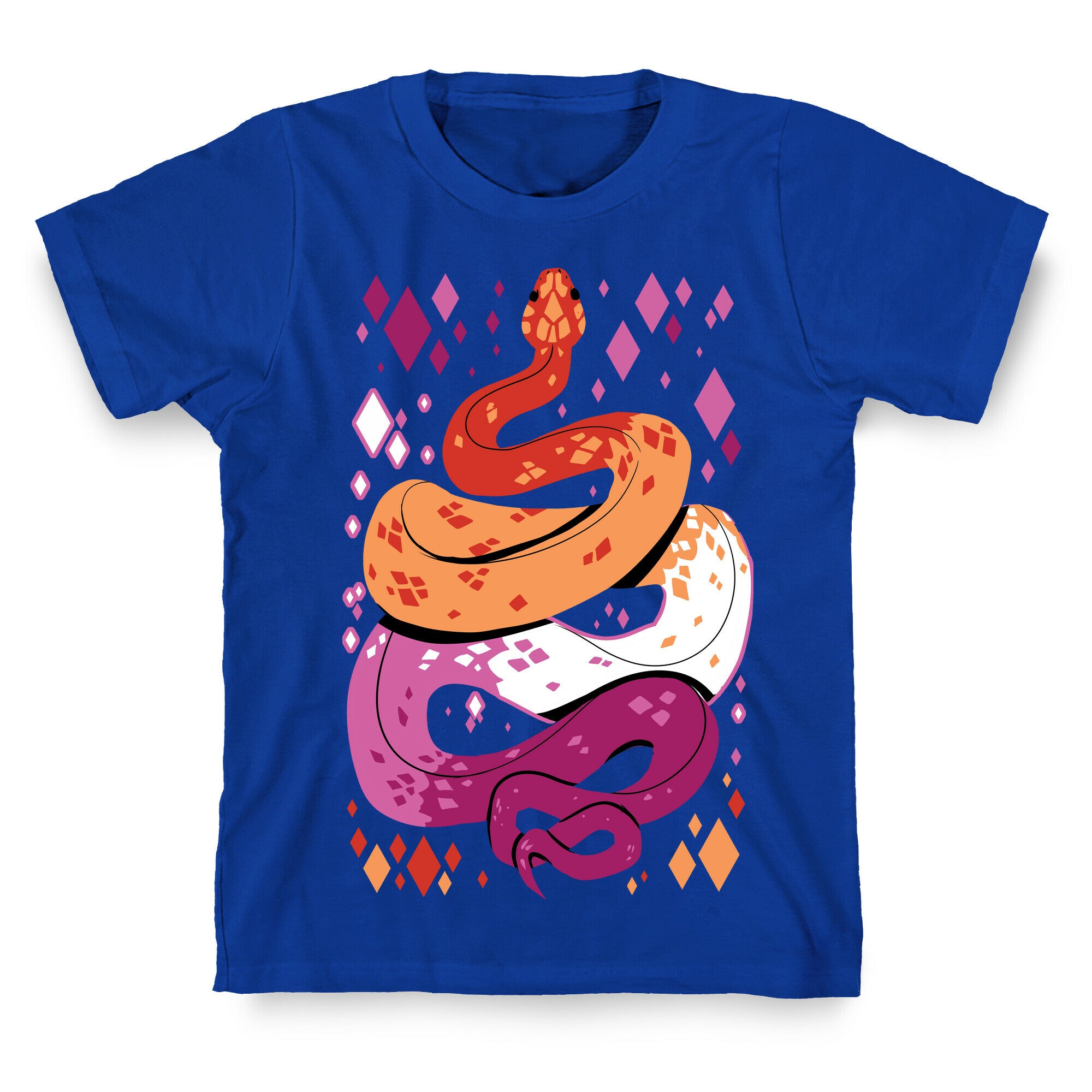 Pride Snakes: Lesbian T-Shirt