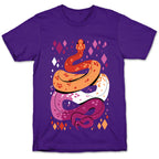 Pride Snakes: Lesbian T-Shirt