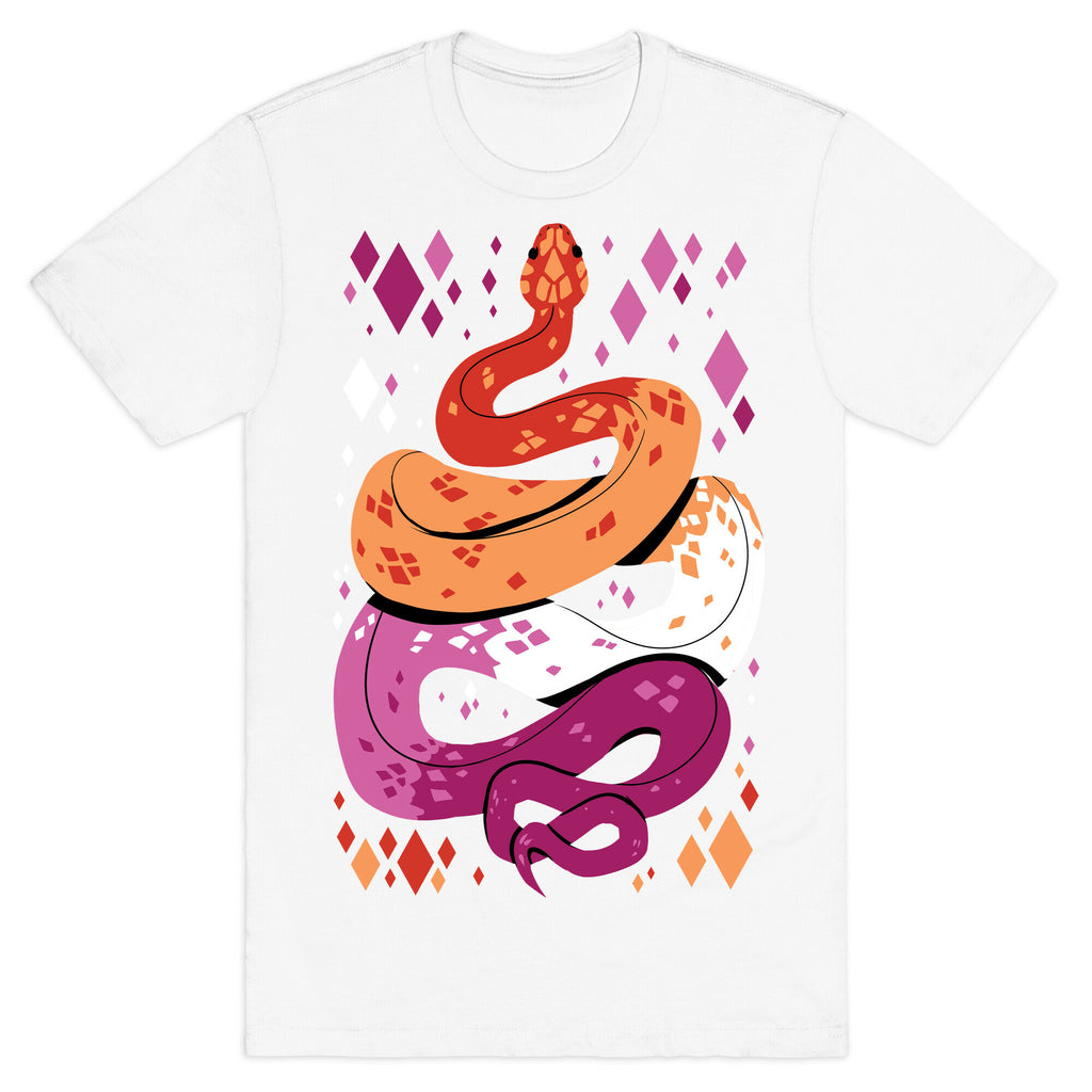 Pride Snakes: Lesbian T-Shirt