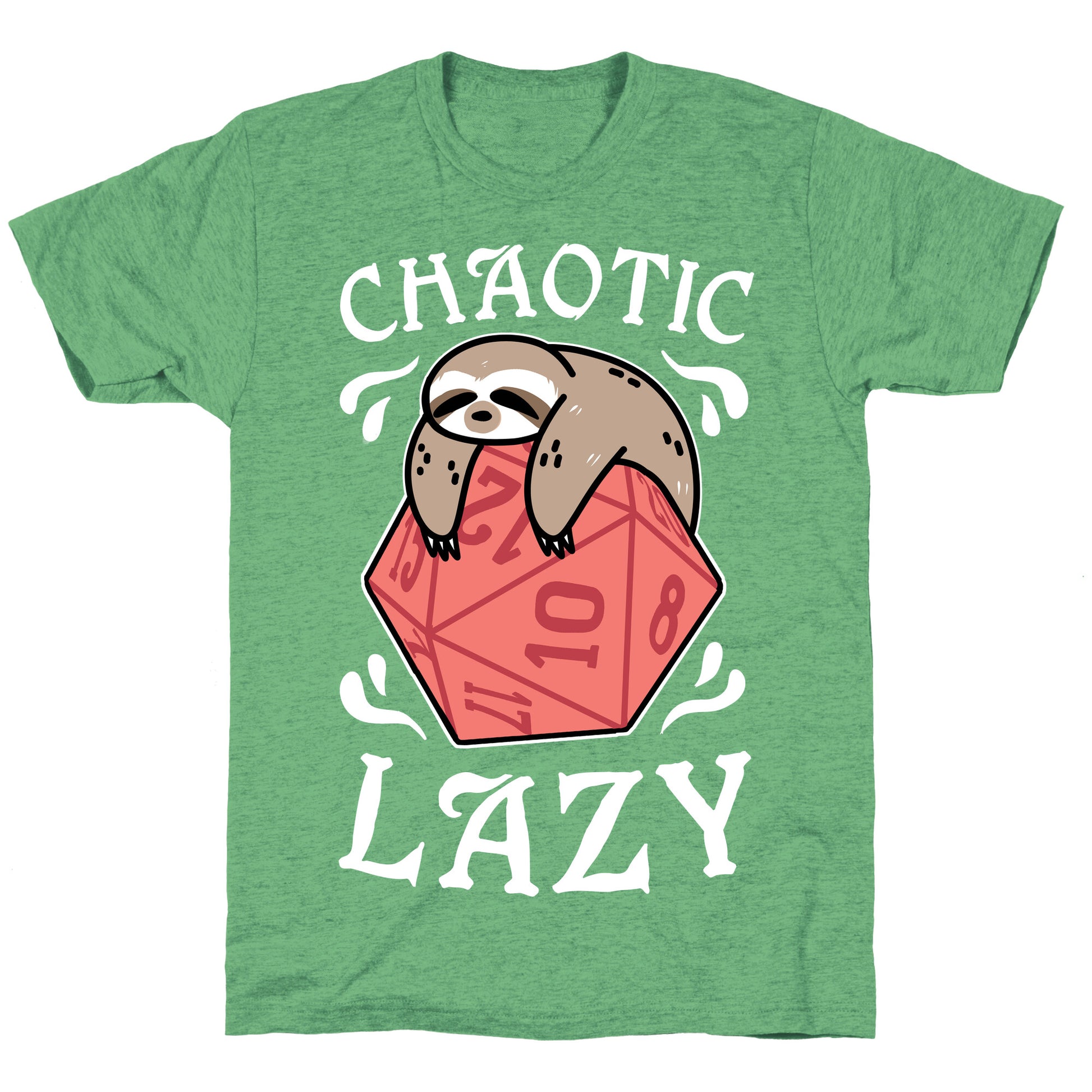 Chaotic Lazy Unisex Triblend Tee