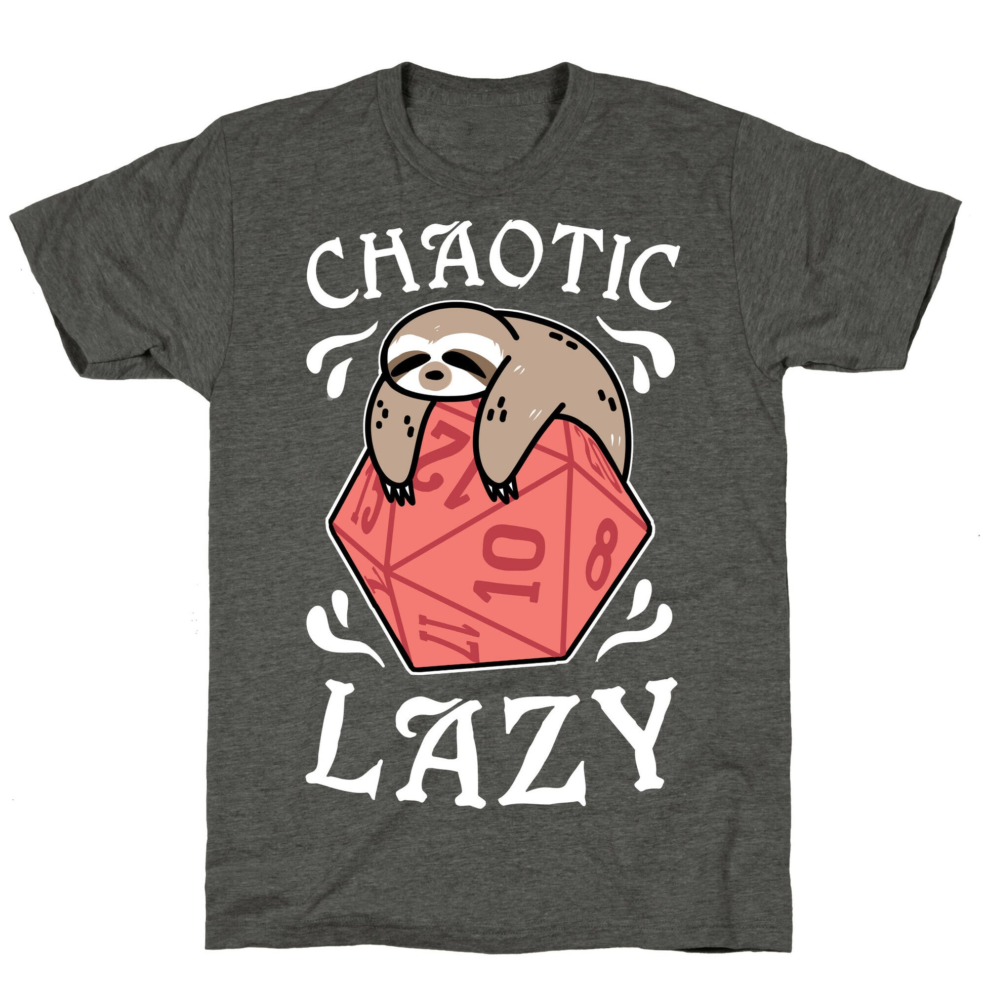 Chaotic Lazy Unisex Triblend Tee