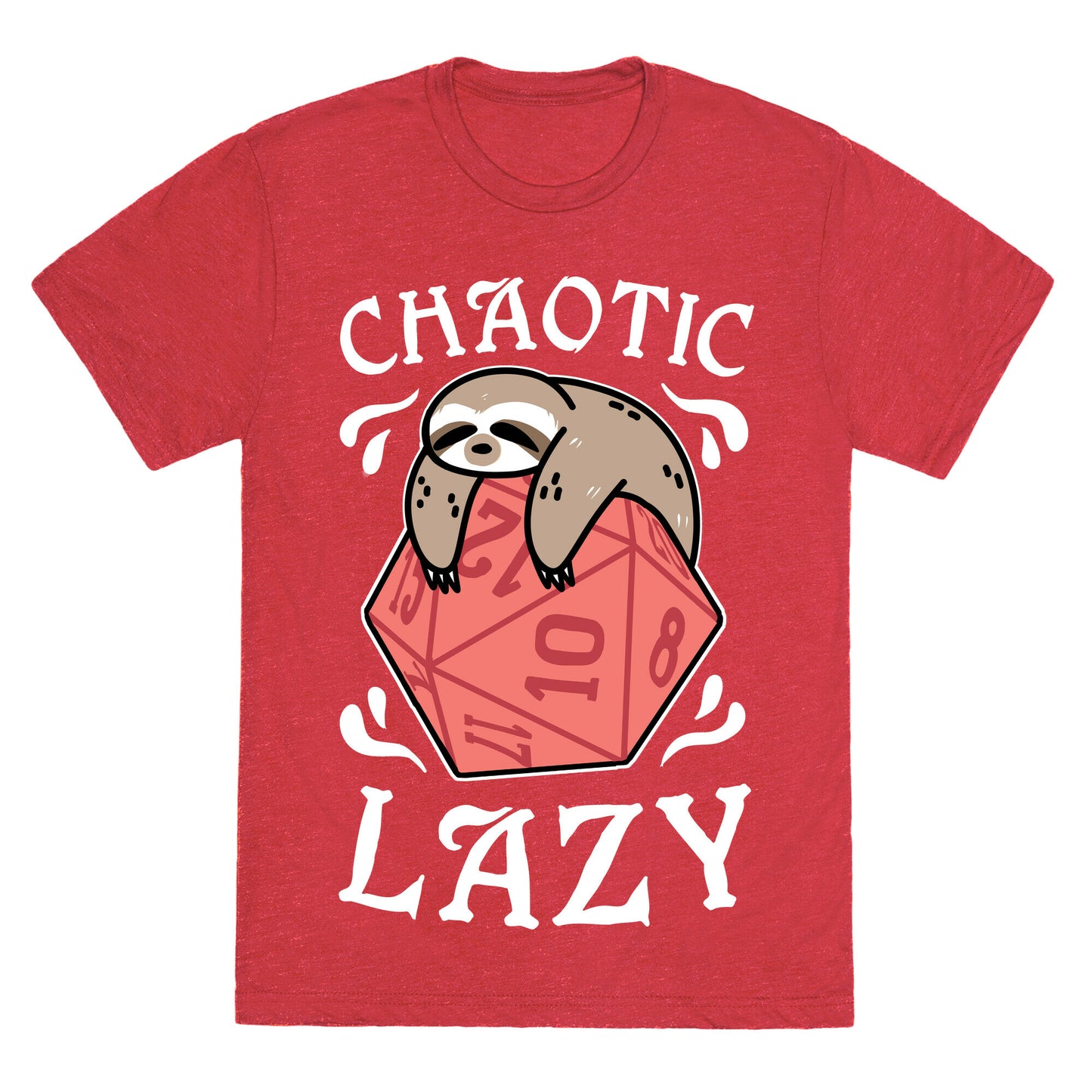 Chaotic Lazy Unisex Triblend Tee