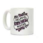 Helpful Rocks (Healing Crystals) Coffee Mug
